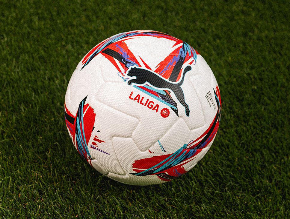 Puma Footballs featuring the Puma Orbita 1 la Liga 2024-25