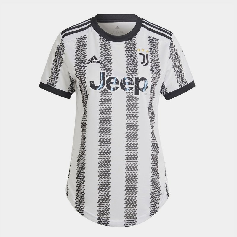 adidas Juventus Home Jersey Womens White Black 41.00