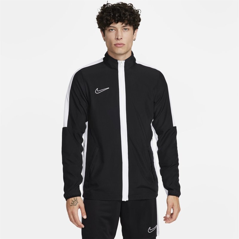 Nike Academy 23 Track Jacket Mens Black White 24.00